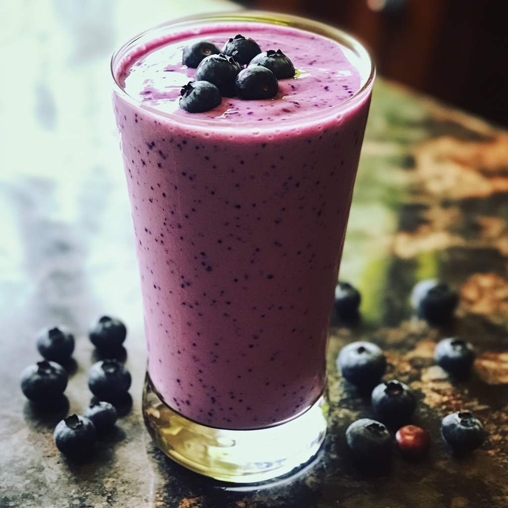 Blueberry Protein Shake Recipe