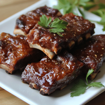 Beef Chuck Riblets Recipe