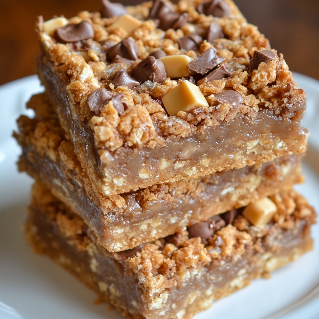 Cake Mix Toffee Bars Recipe