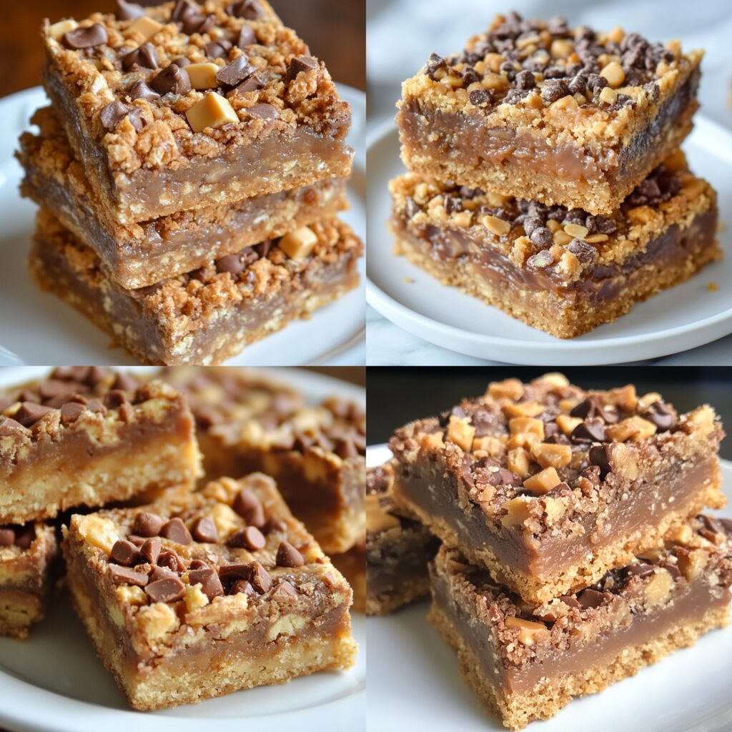 Cake Mix Toffee Bars Recipe