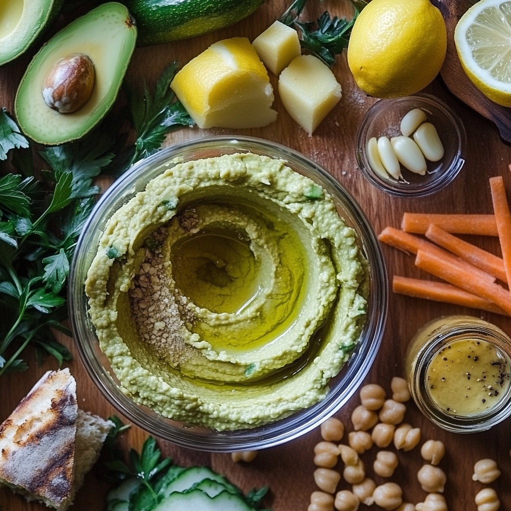 Flower Child Avocado Hummus Recipe