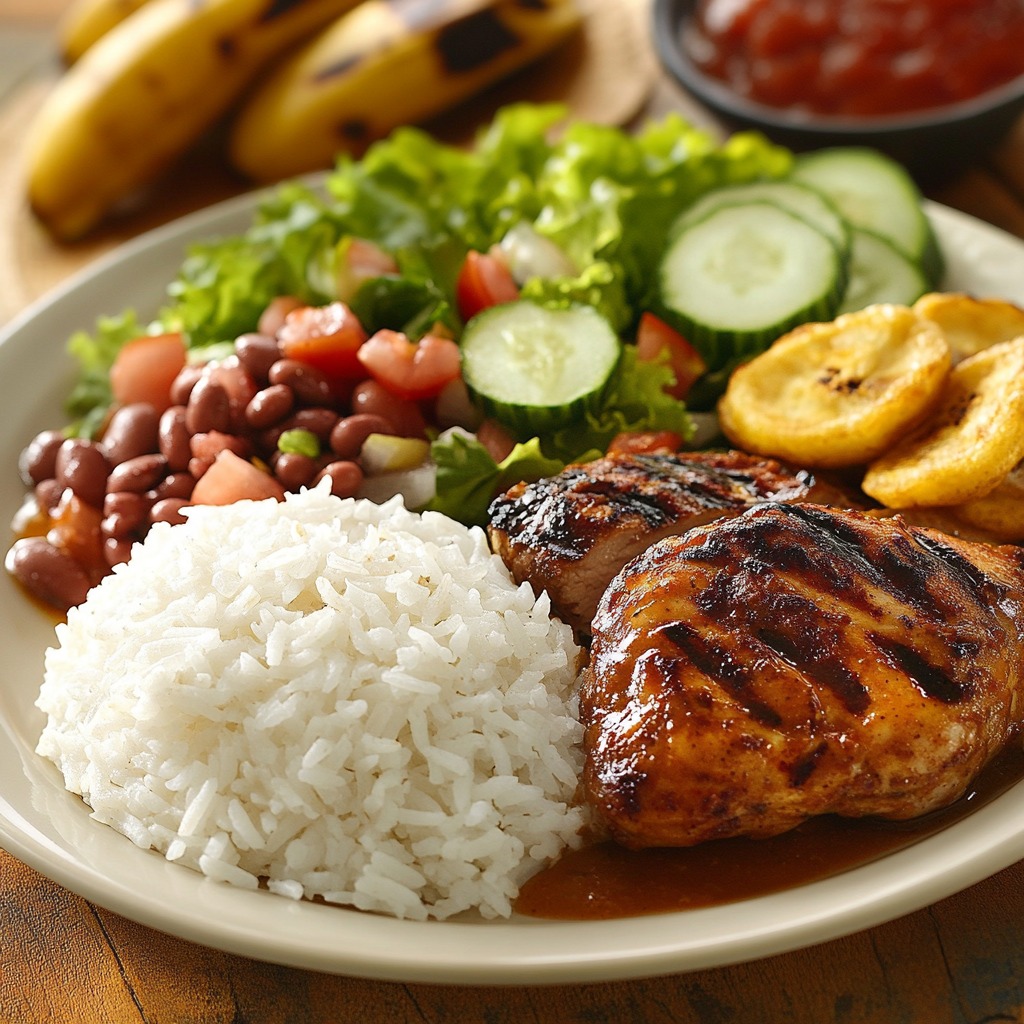 bandera dominicana recipe