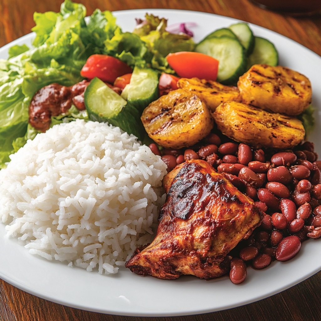 bandera dominicana recipe