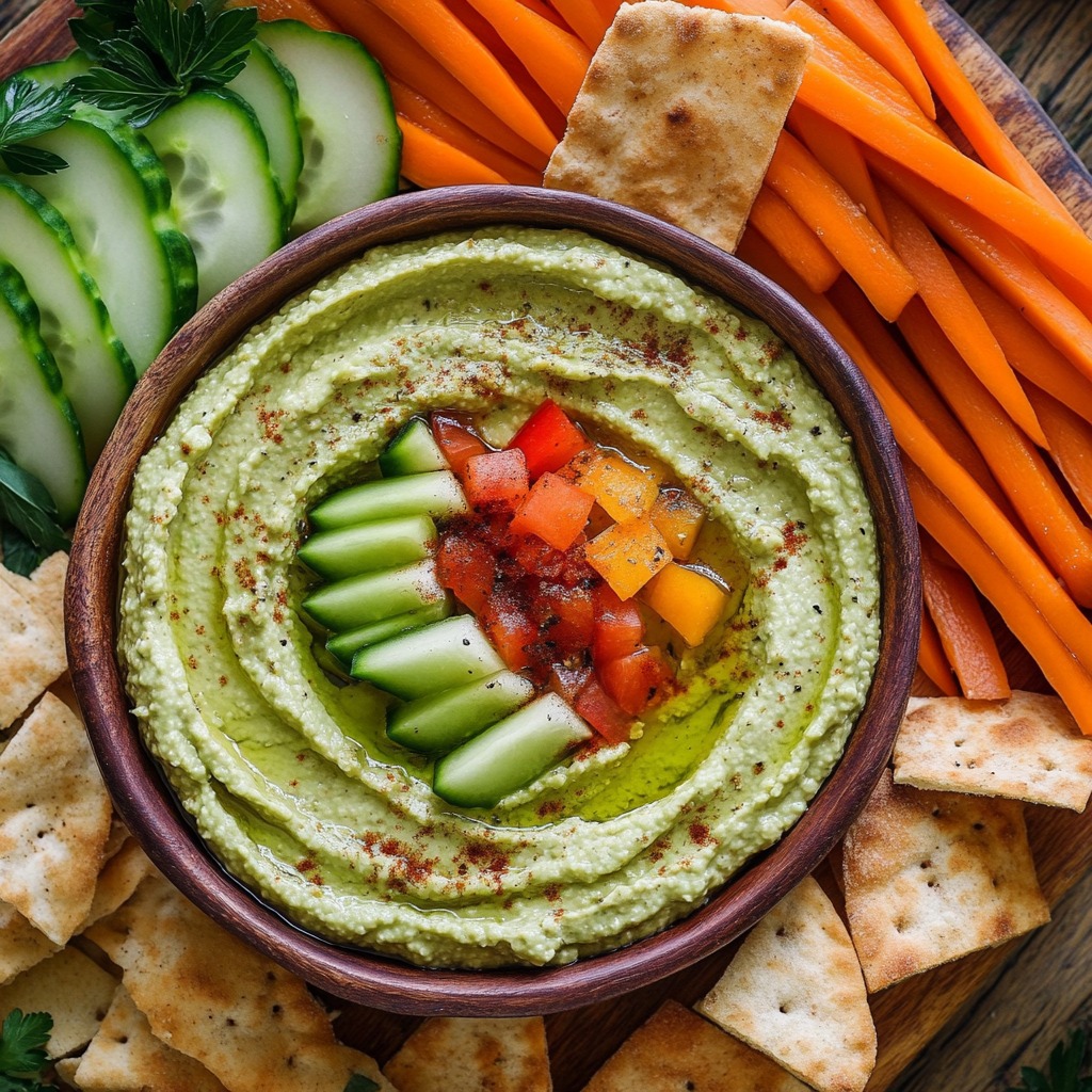 Flower Child Avocado Hummus Recipe