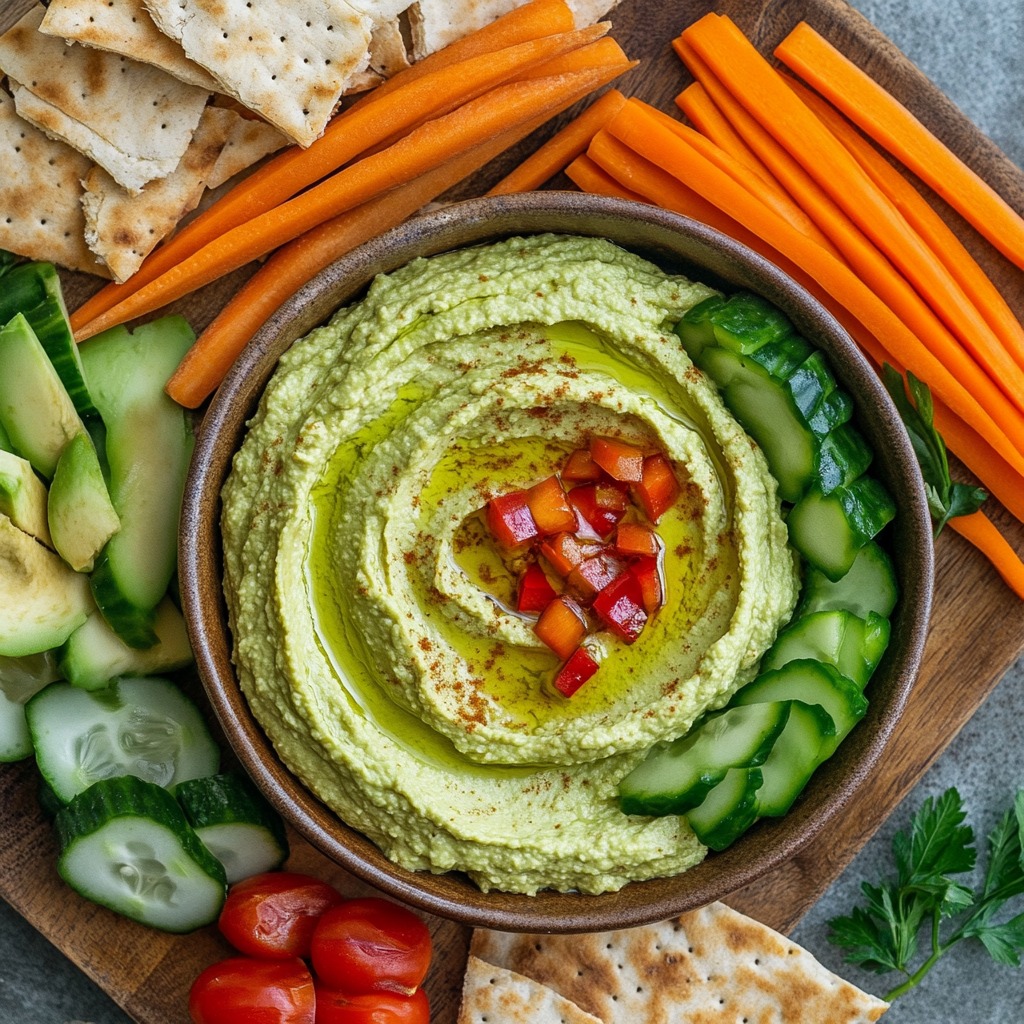 Flower Child Avocado Hummus Recipe