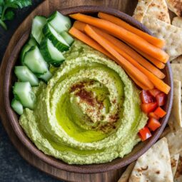 Flower Child Avocado Hummus Recipe
