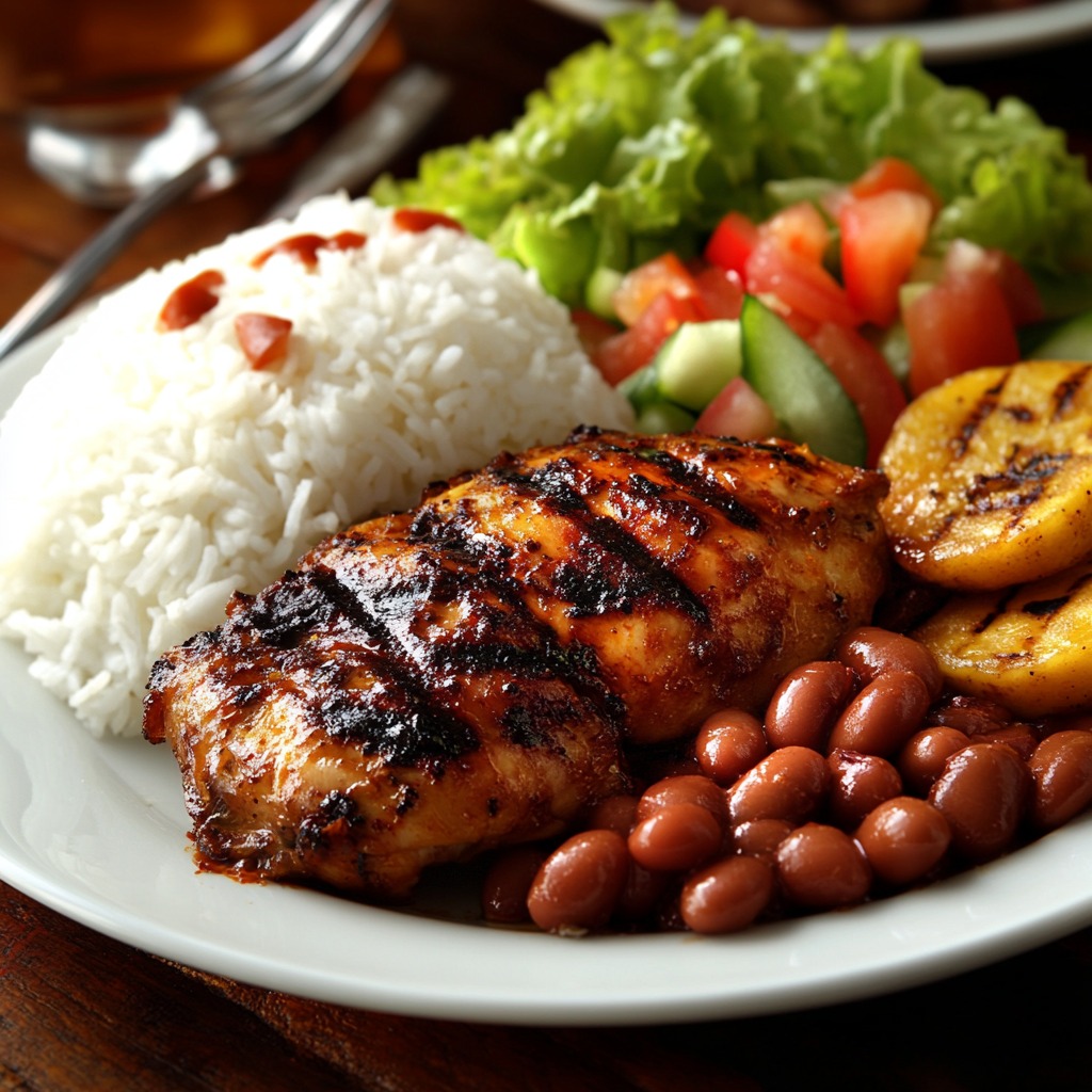 bandera dominicana recipe