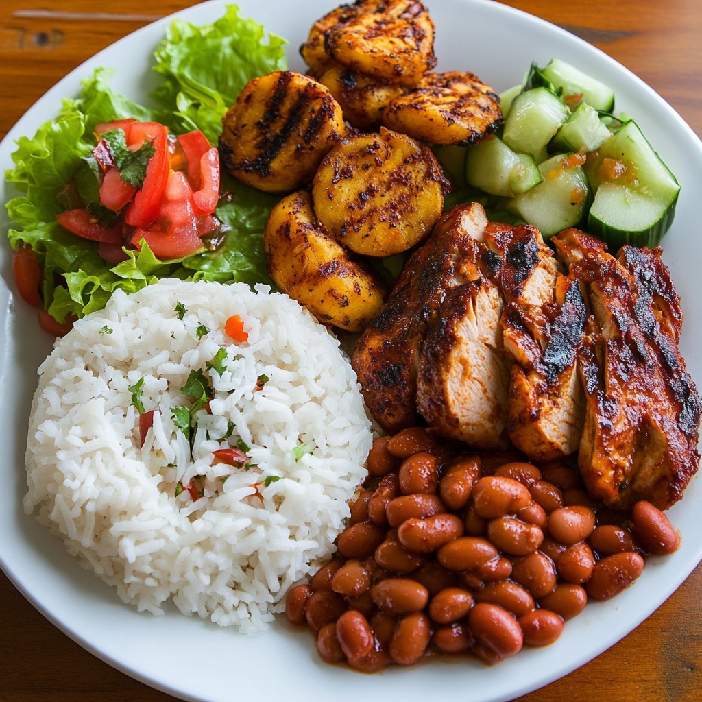 bandera dominicana recipe