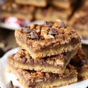 Cake Mix Toffee Bars Recipe