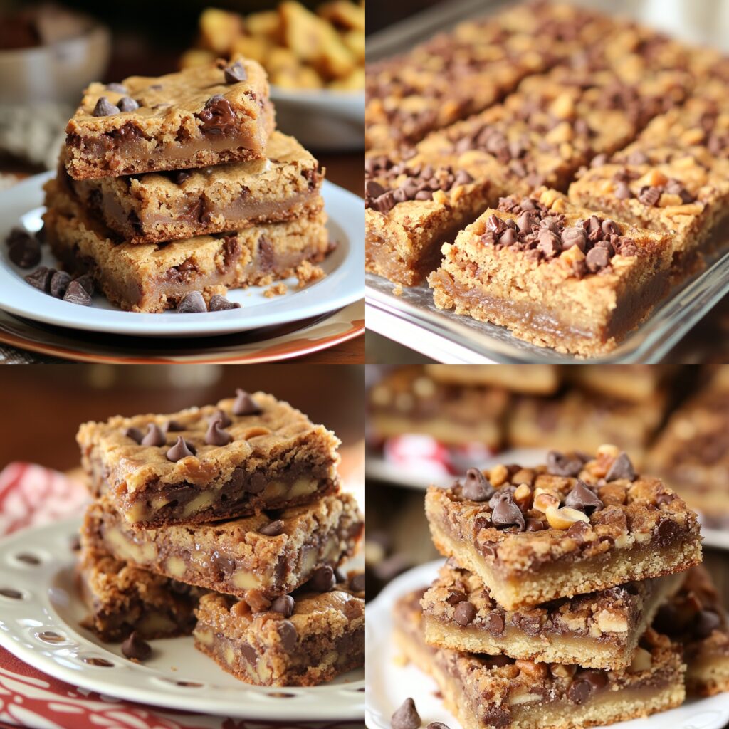 Cake Mix Toffee Bars Recipe