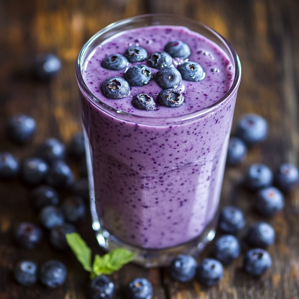 Blueberry Protein Shake Recipe