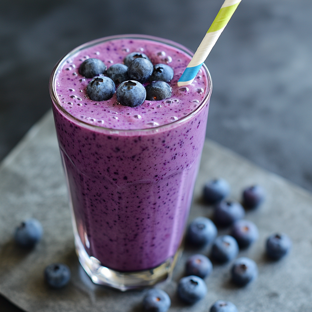 Blueberry Protein Shake Recipe