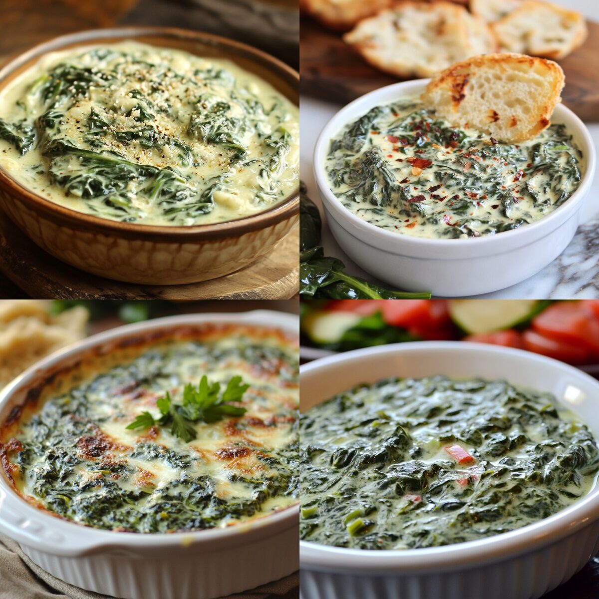 Creamed Spinach Ruth Chris Recipe Dish Bloom