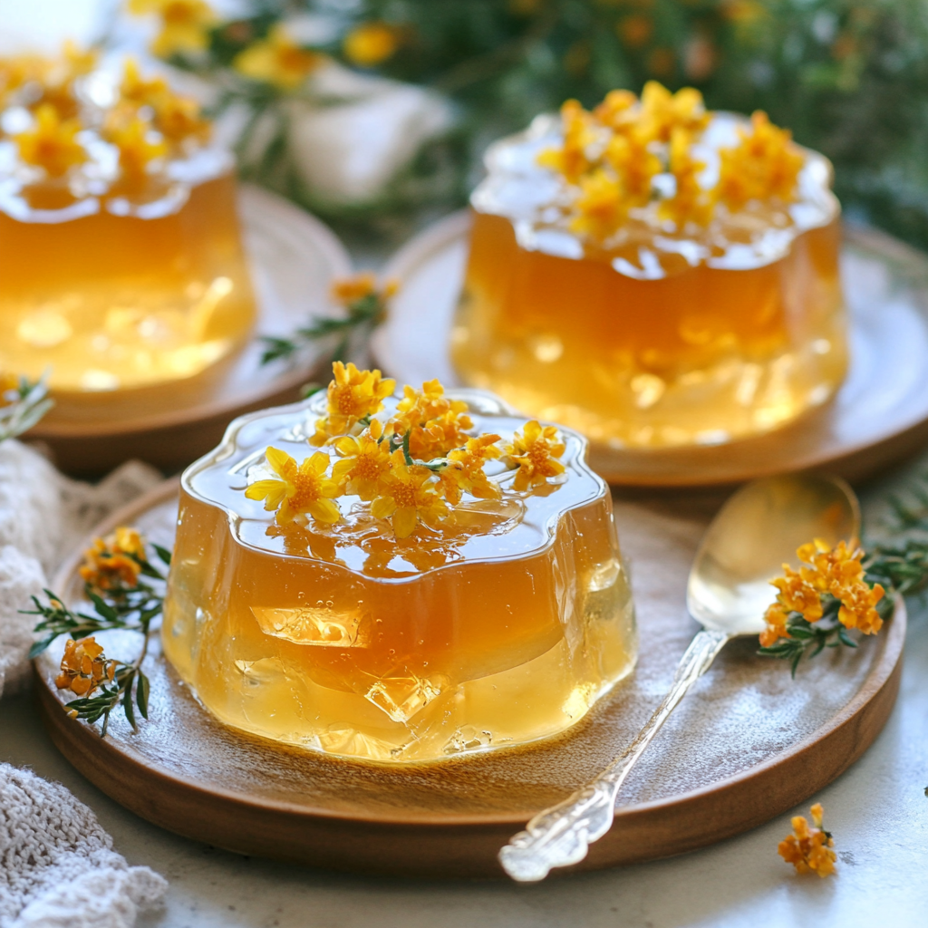 Make Mimosa Jelly Recipe with orange juice and champagne. A refreshing spread for toast, desserts, or brunch, adding a citrus twist to your meals.