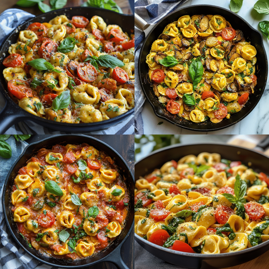 Summer Tortellini Skillet Recipe
