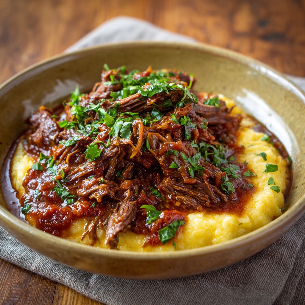 Bison in Wild Boar Ragu Recipe