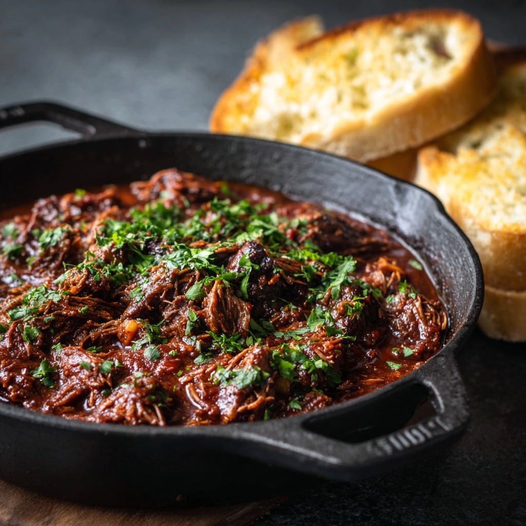 Bison in Wild Boar Ragu Recipe