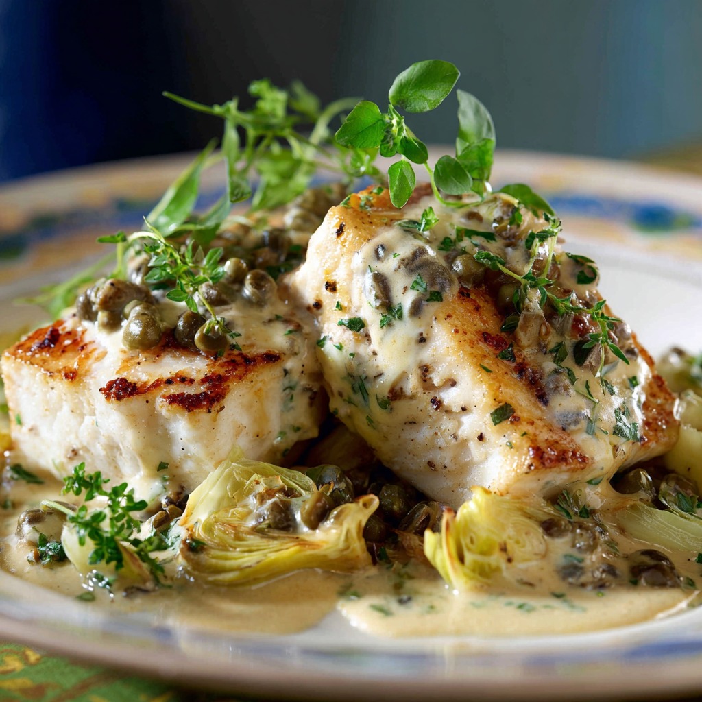 Halibut Olympia Recipe