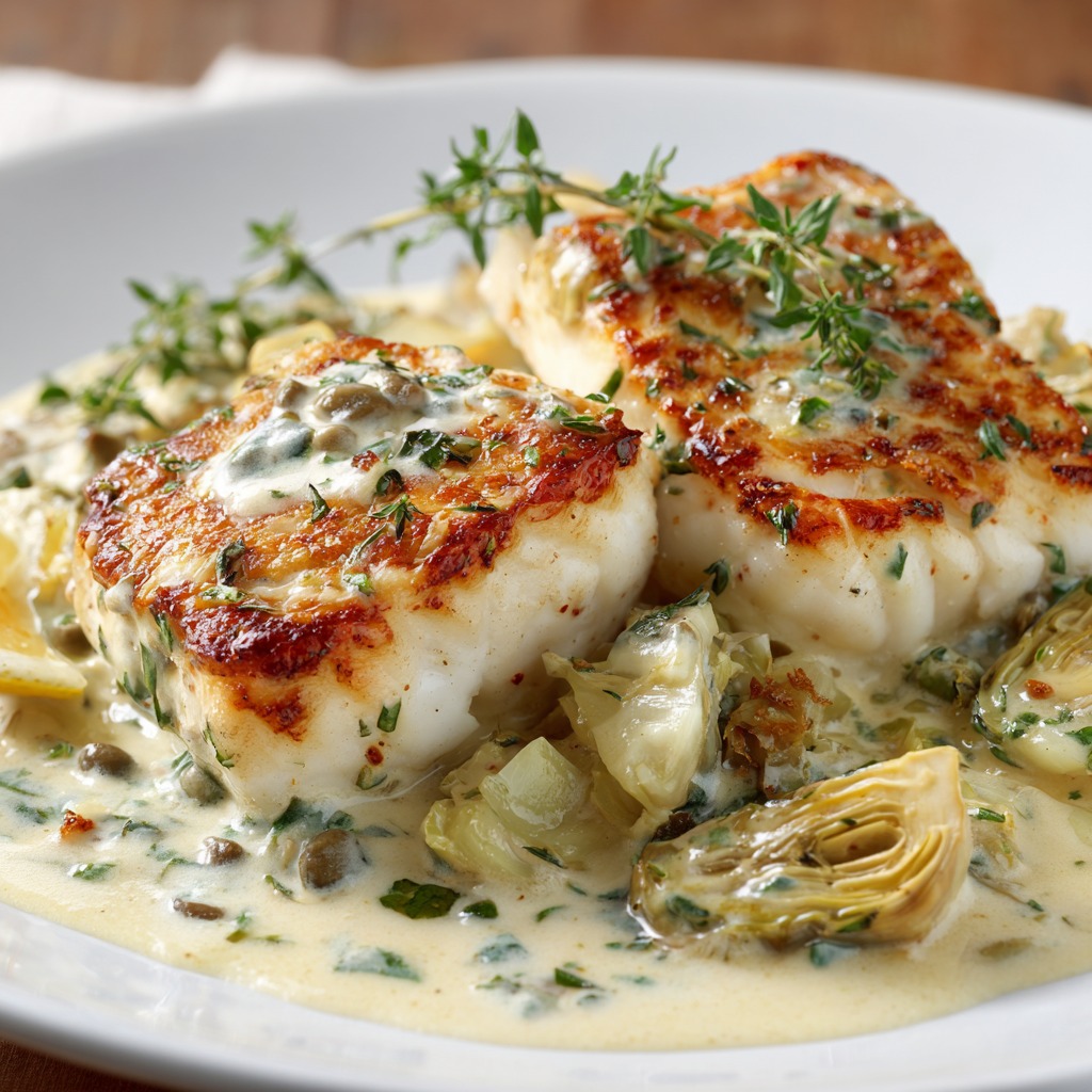 Halibut Olympia Recipe