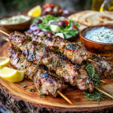 Lamb Souvla Recipe