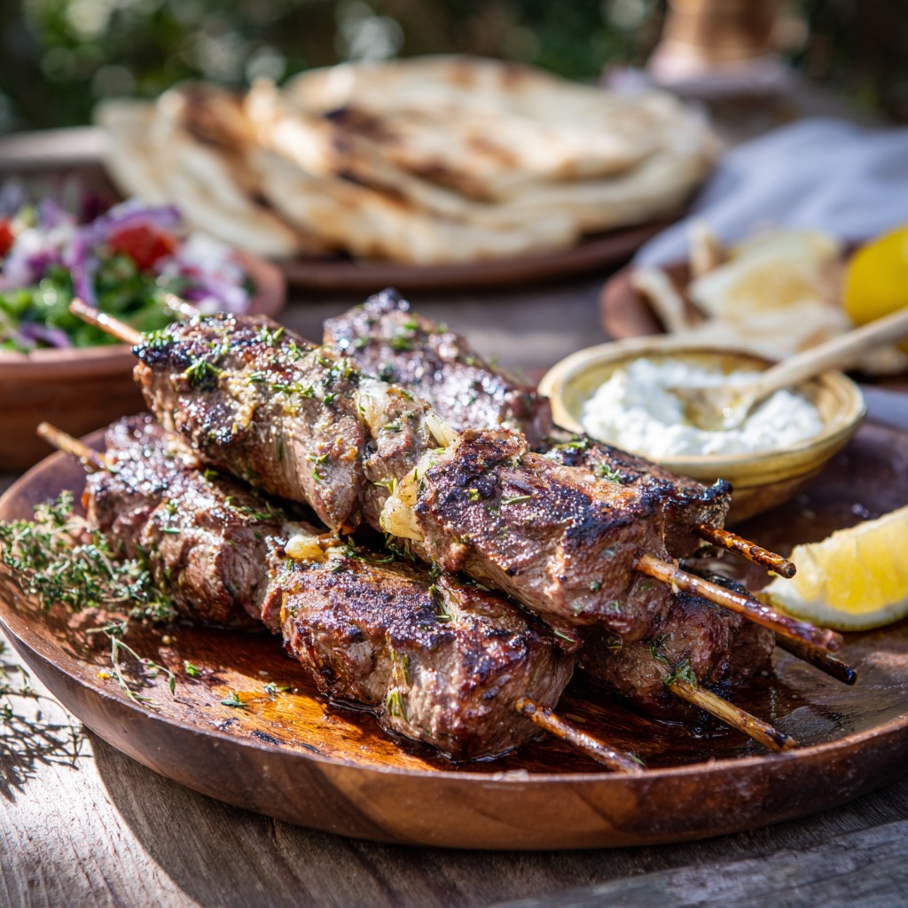 Lamb Souvla Recipe