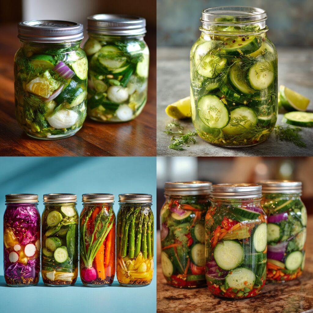 Refrigerator pickles