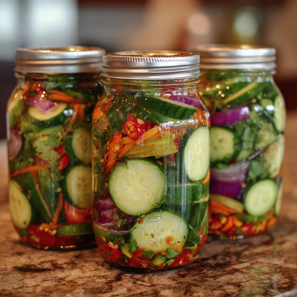 Refrigerator pickles