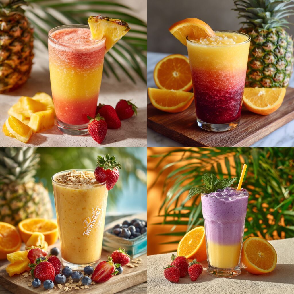 sunrise sunset tropical smoothie cafe recipe