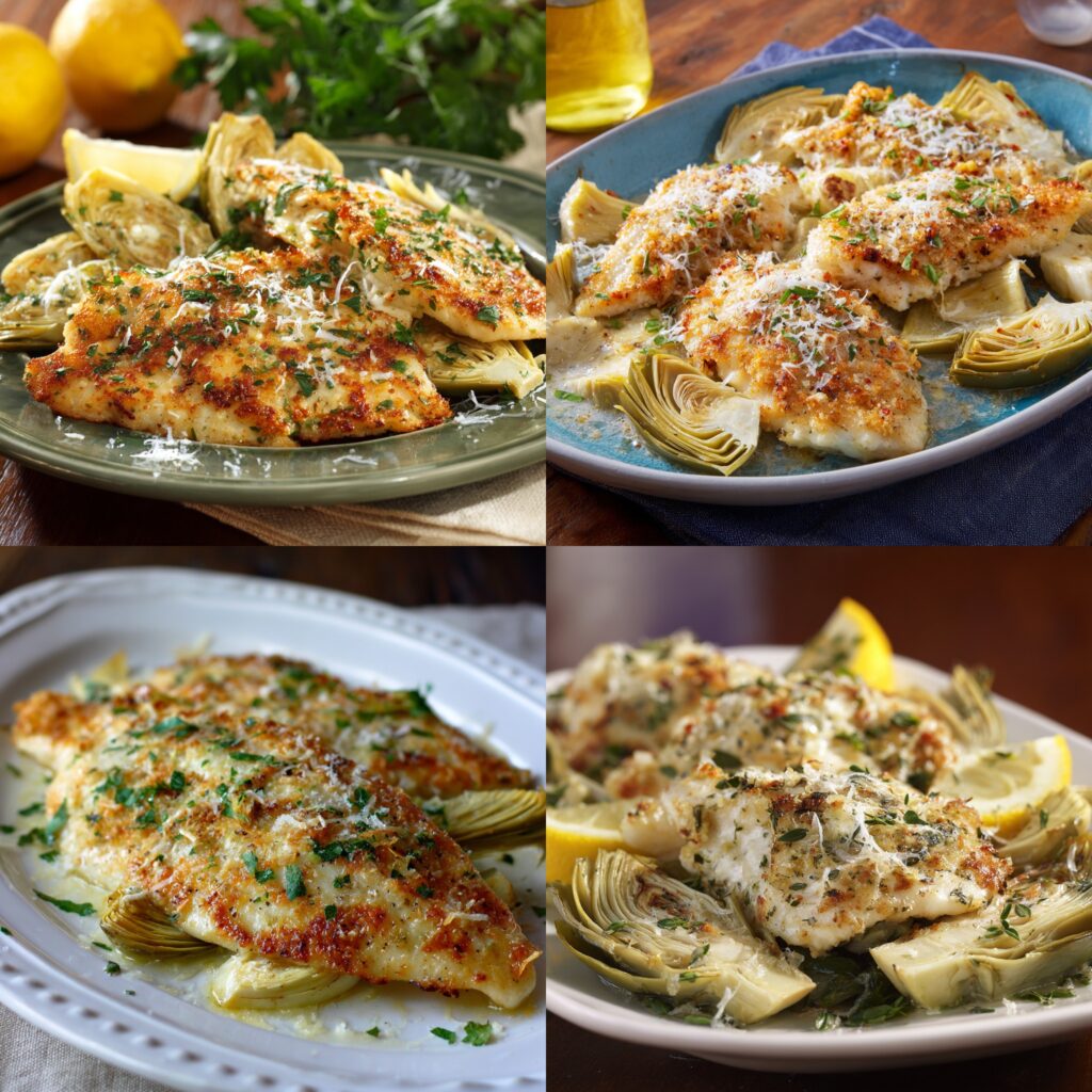 Artichoke and Parmesan Tilapia Recipe