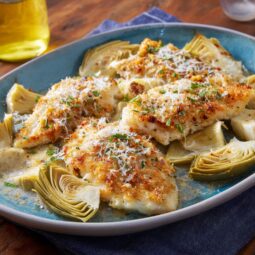 Artichoke and Parmesan Tilapia Recipe