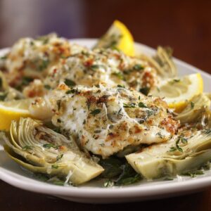 Artichoke and Parmesan Tilapia Recipe​