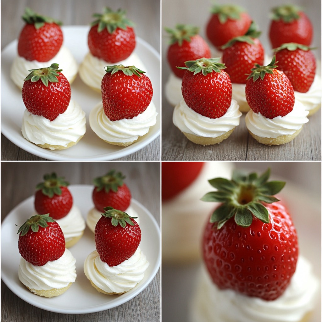 Cheesecake Deviled Strawberries Recipe