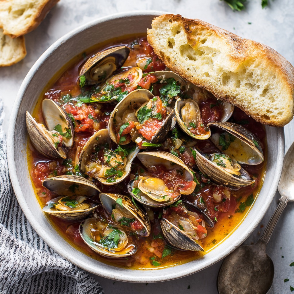 Clams Posillipo Recipe