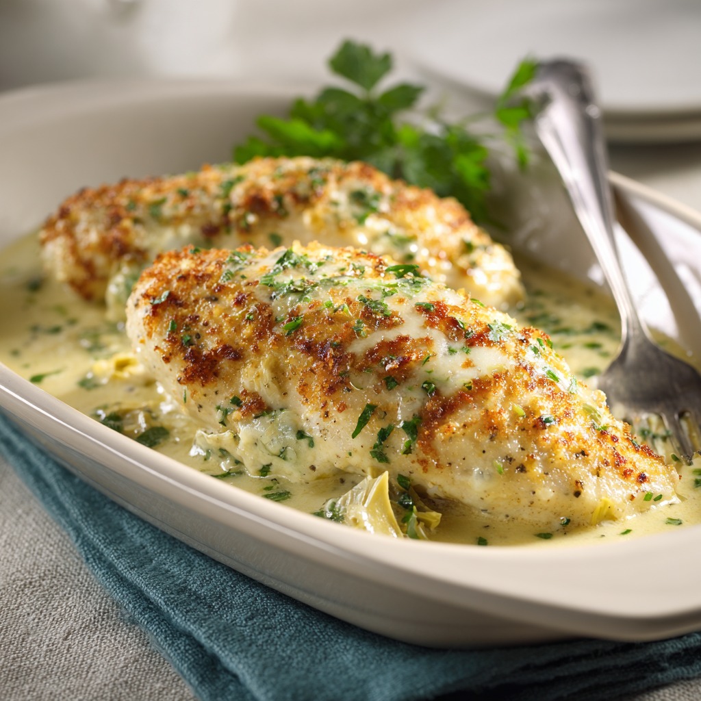 Artichoke and Parmesan Tilapia Recipe