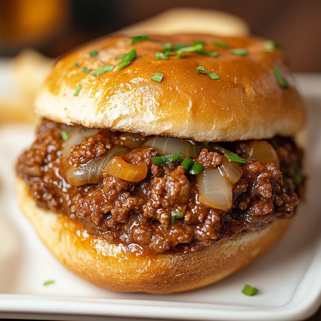 French Onion Sloppy Joe Recipe