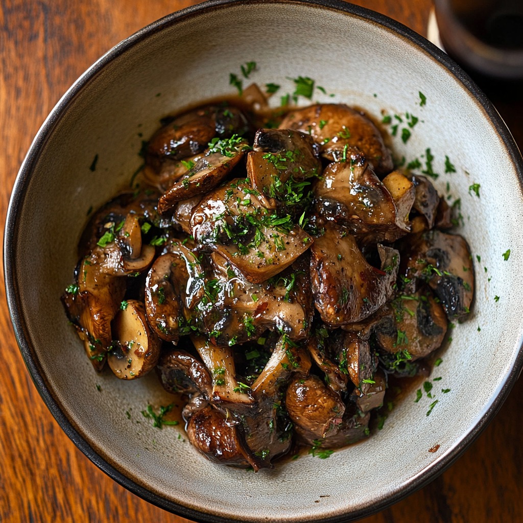 Wine Cap Mushroom Recipe