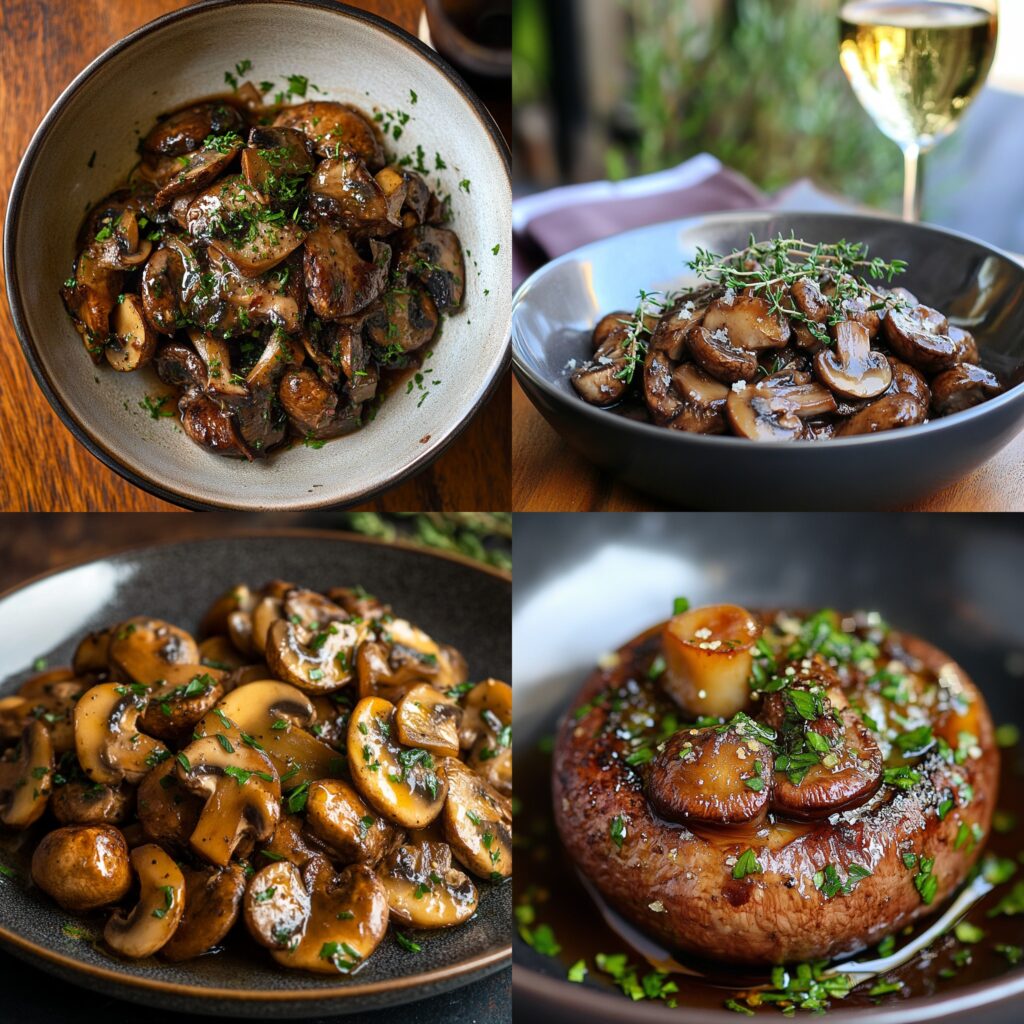 Wine Cap Mushroom Recipe