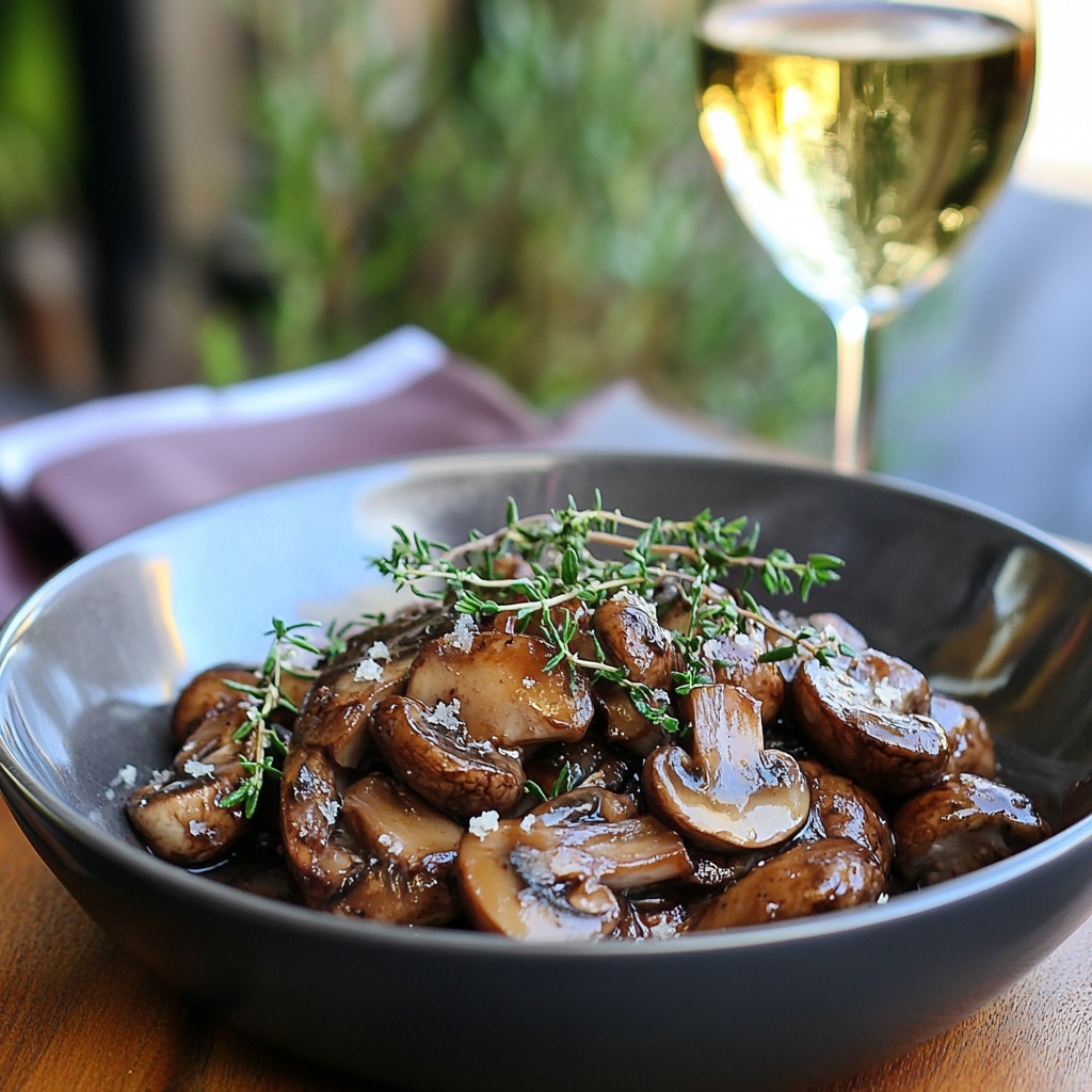 Wine Cap Mushroom Recipe