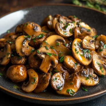 Wine Cap Mushroom Recipe