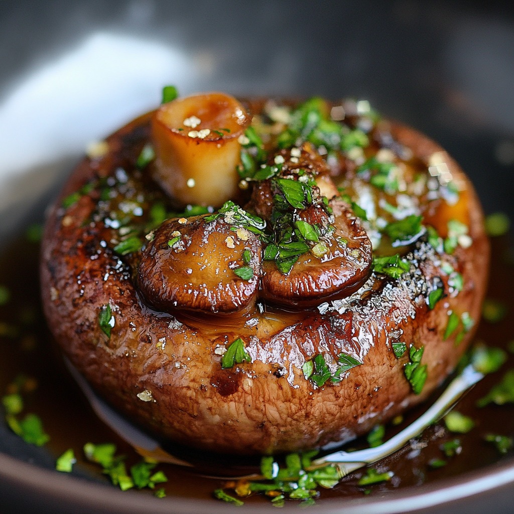 Wine Cap Mushroom Recipe