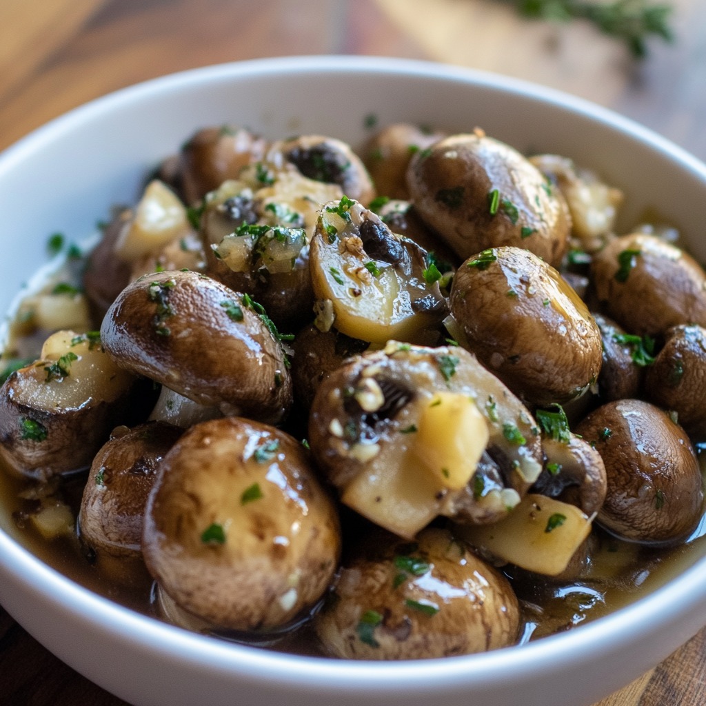 Wine Cap Mushroom Recipe
