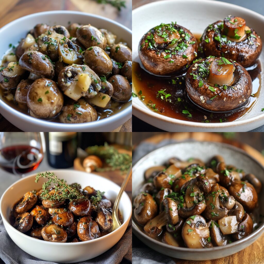 Wine Cap Mushroom Recipe
