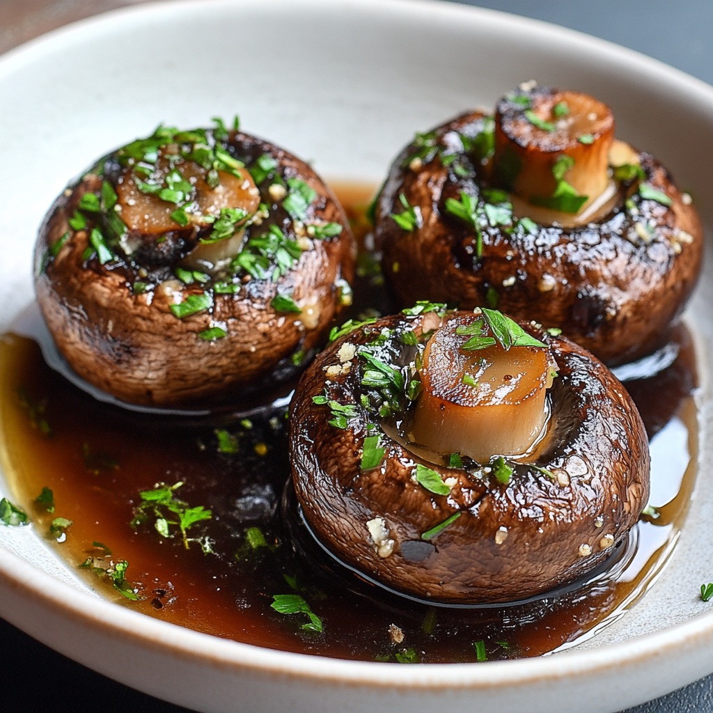 Wine Cap Mushroom Recipe