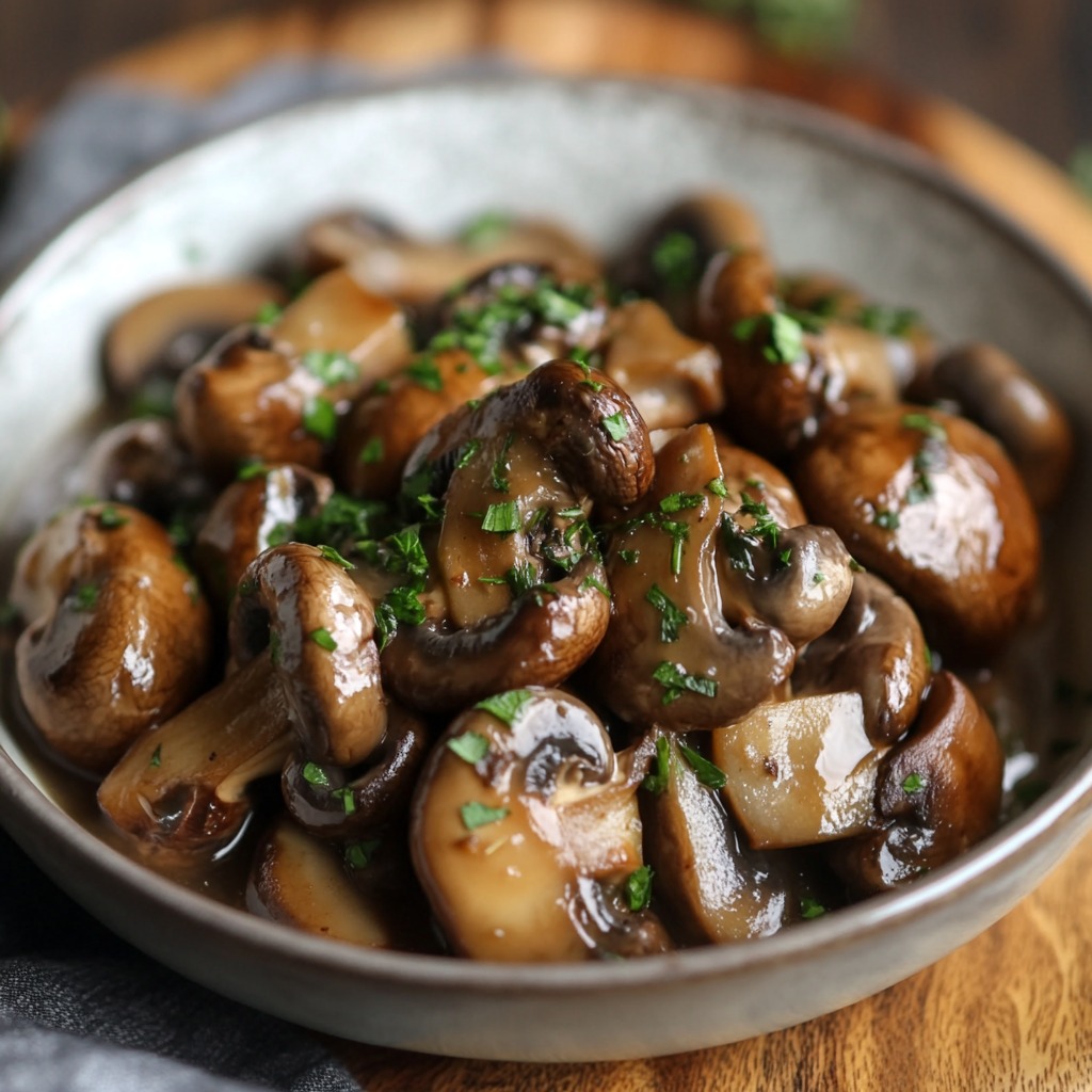 Wine Cap Mushroom Recipe