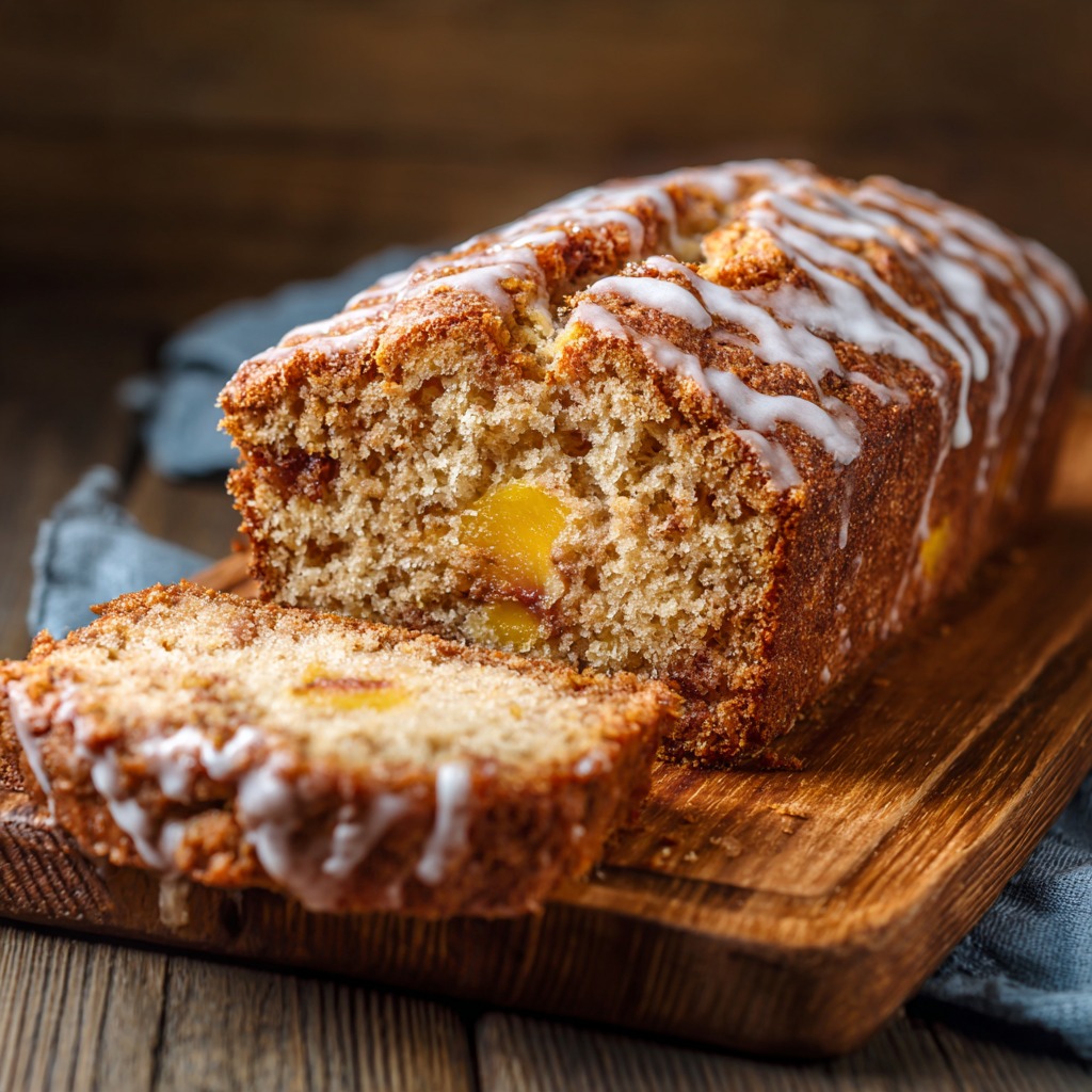 Amish Peach Bread Recipe