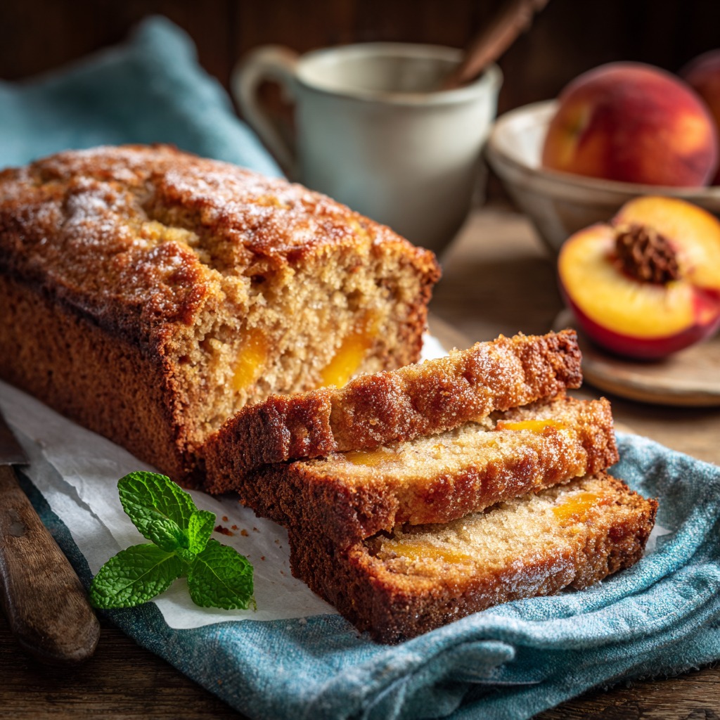 Amish Peach Bread Recipe