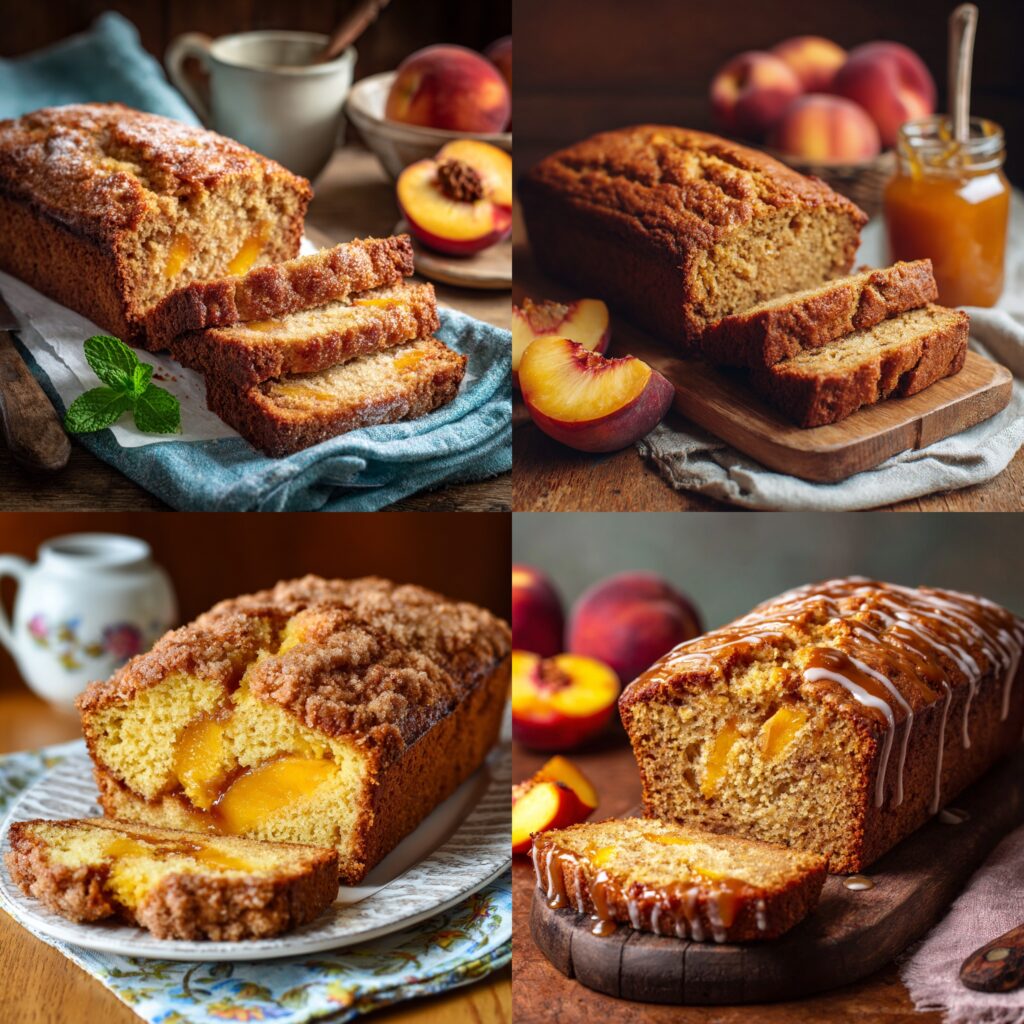 Amish Peach Bread Recipe