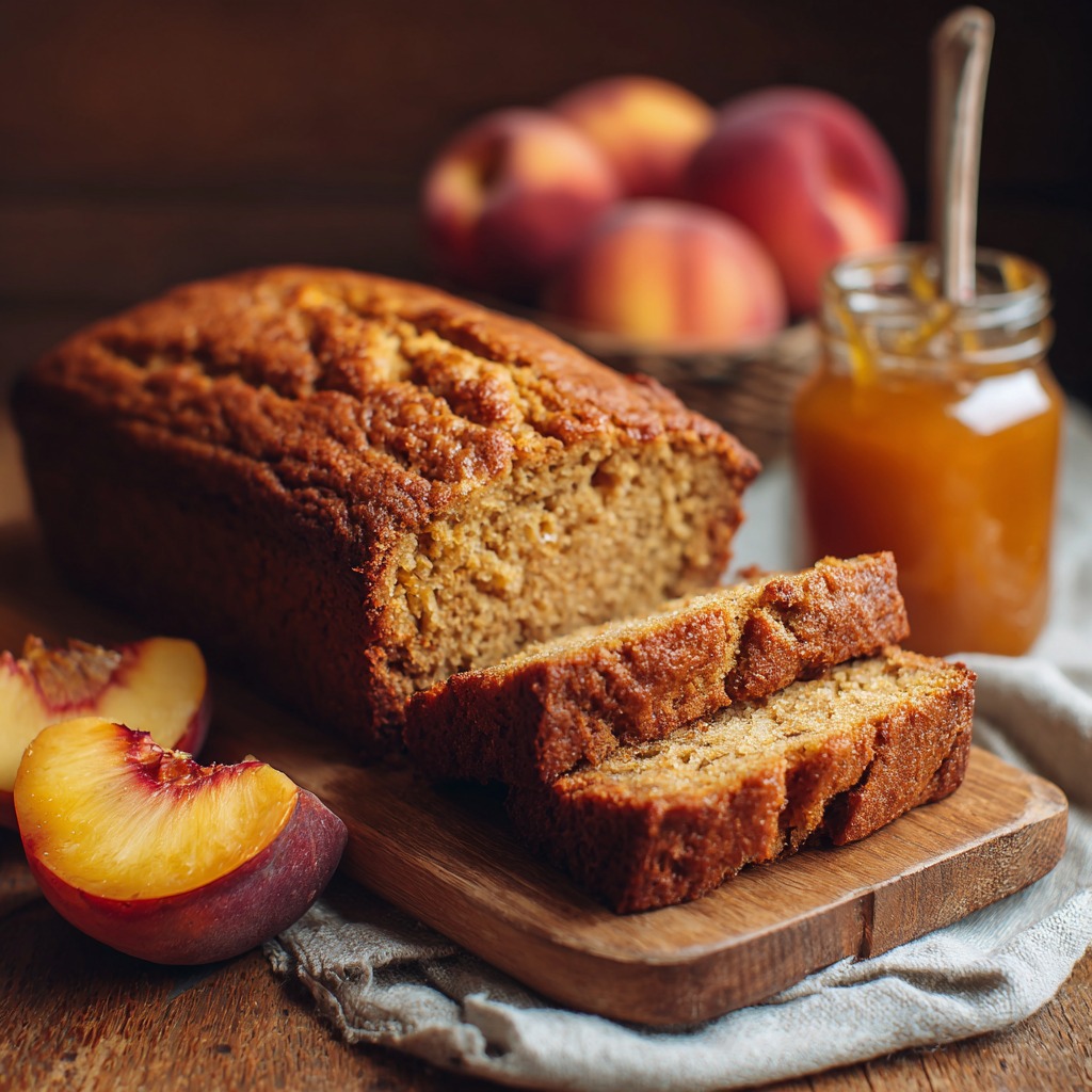 Amish Peach Bread Recipe