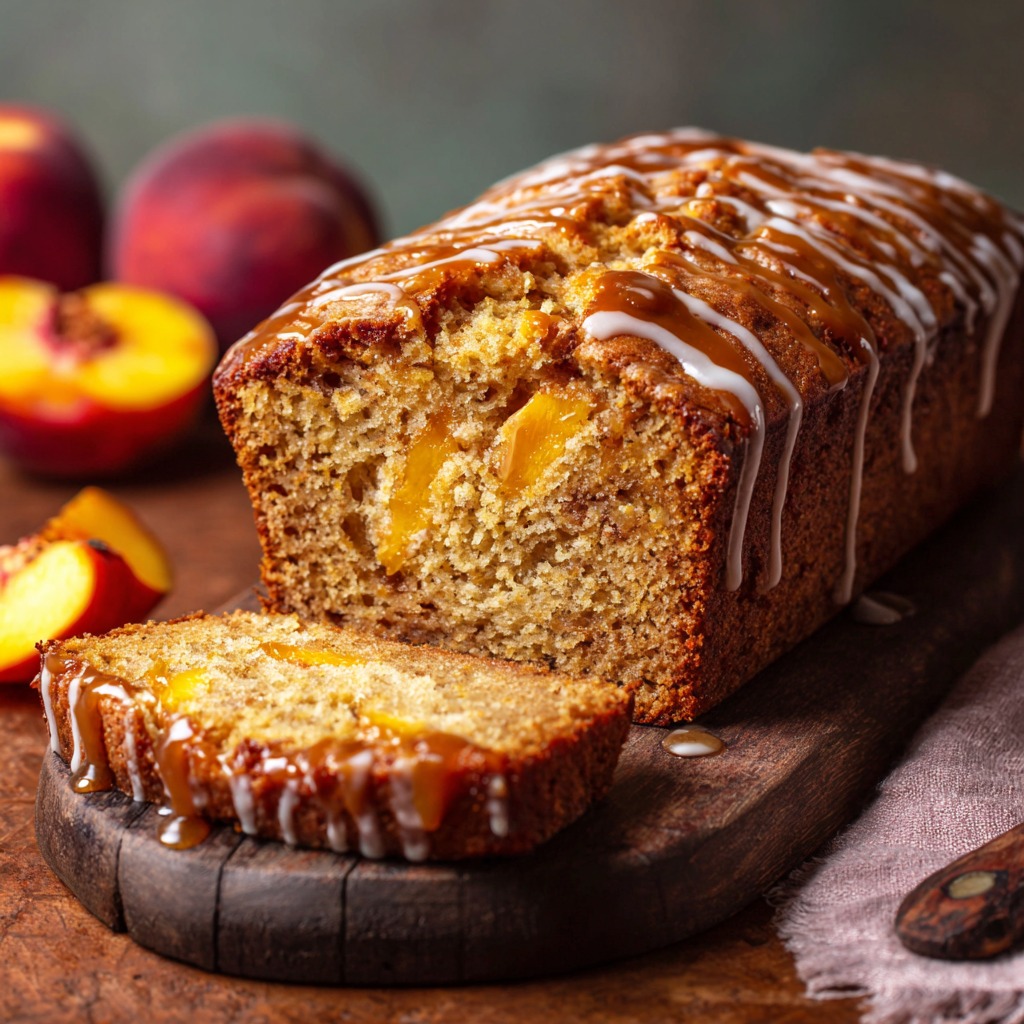 Amish Peach Bread Recipe