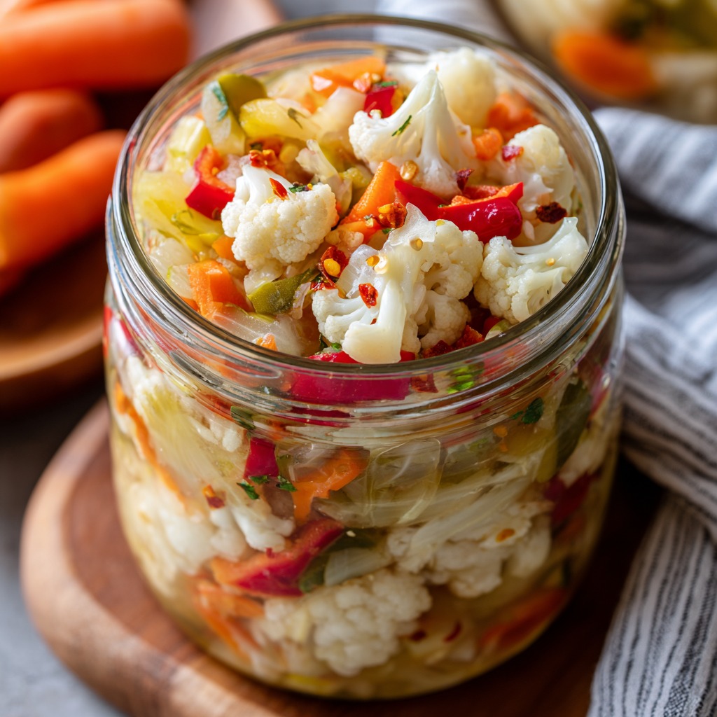 fermented giardiniera recipe​